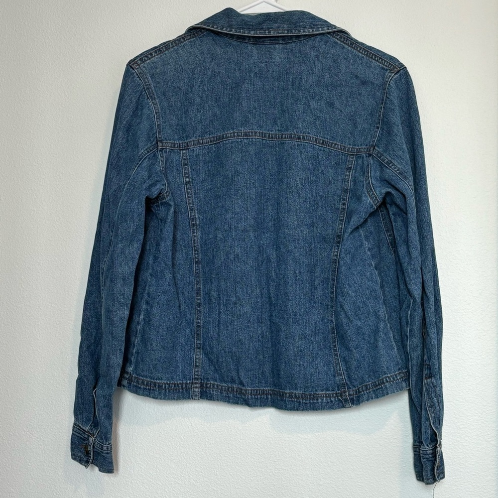 CLIO - 90s Denim Jean Jacket, Small - Picture 2 of 5